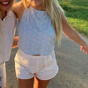 forever 21 polka dot tank!